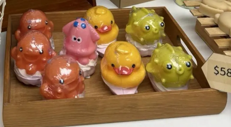 動物玩具造型浴球